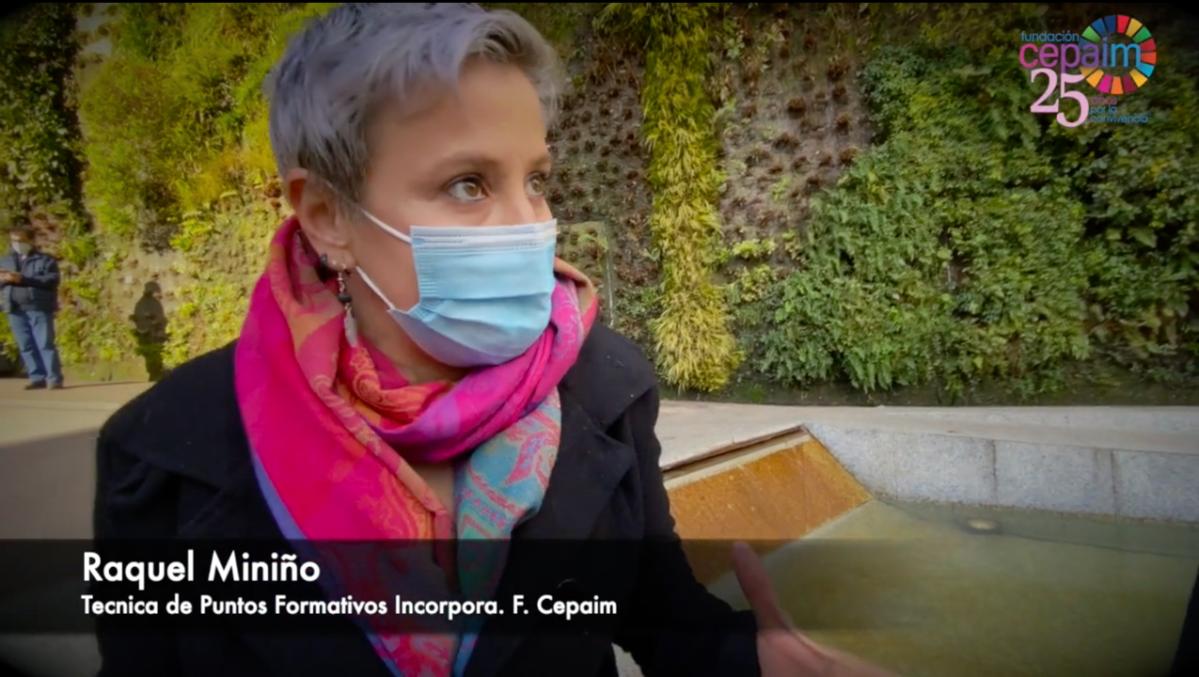 ReconocimientoVoluntariado Cepaim Madrid RaquelMiniño enero2021