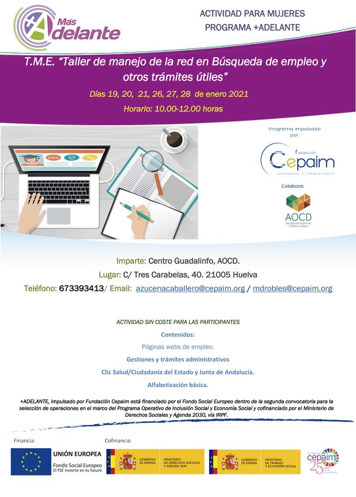 web Cartel Huelva MasAdelante OtrasGestiones enero2021