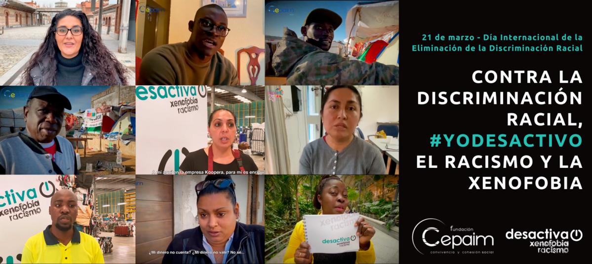web CONTRA LA DISCRIMINACIÓN RACIAL, #YODESACTIVO EL RACISMO Y LA XENOFOBIA (1)