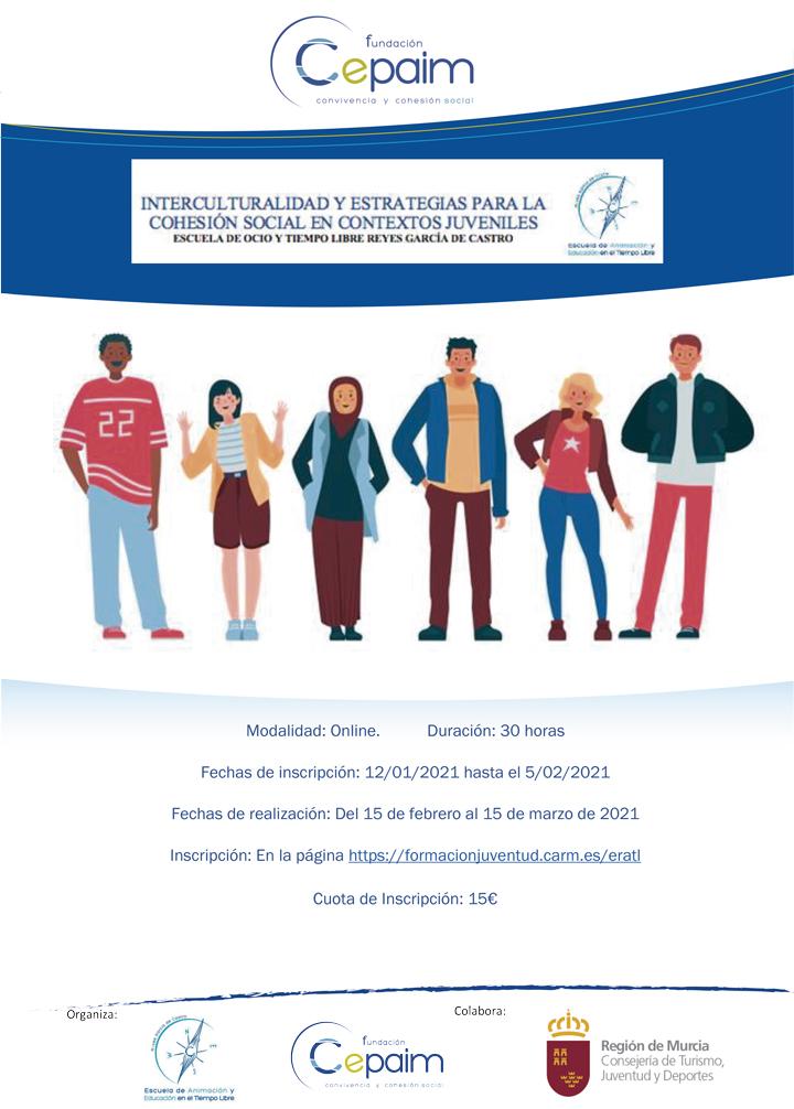 web v2 Cartel CursoInterculturalidad Murcia febrero2020