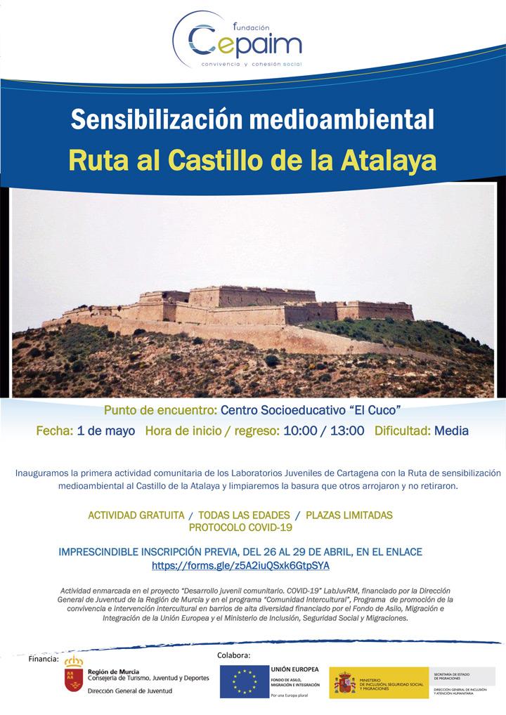 web Cartel Castillo Atalaya Cartagena mayo2021