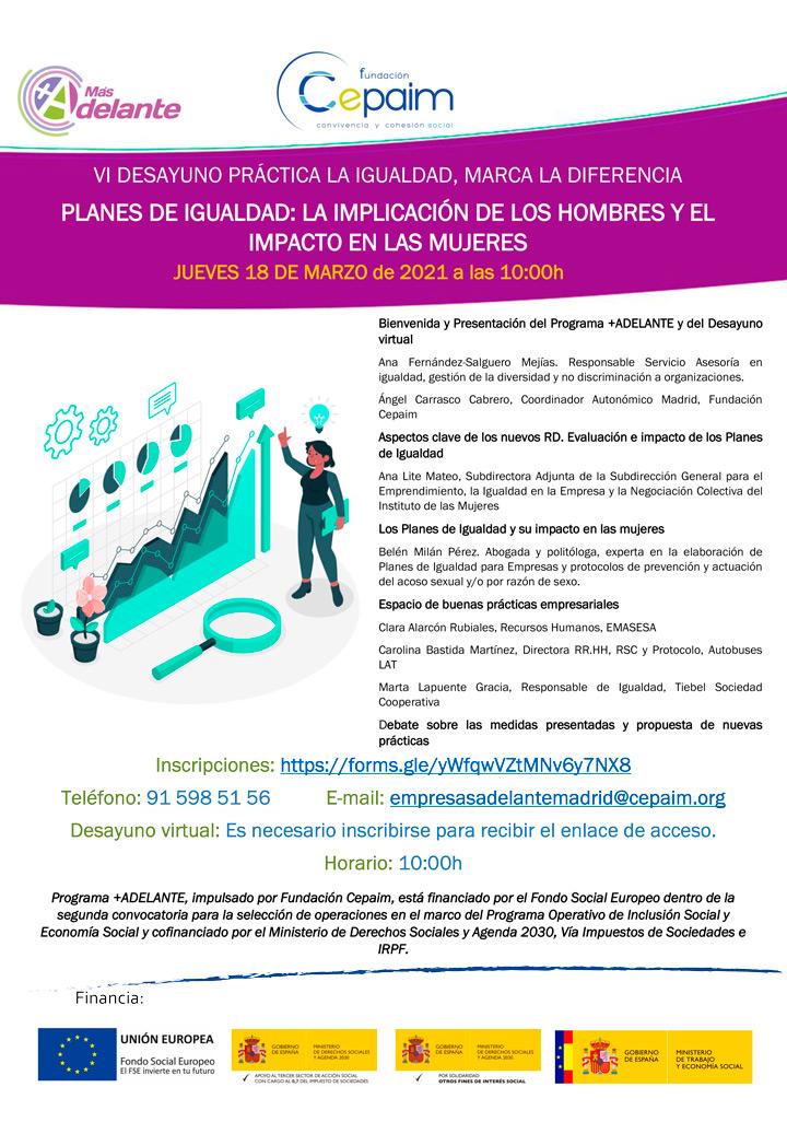 web v4 Cartel VIDesayuno MasAdelante PracticaLaIgualdad marzo2020