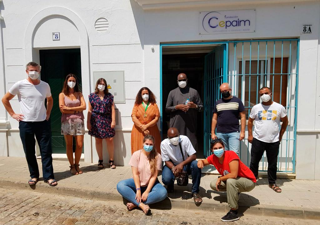 VisitaMinistroSenegal Cartaya Lepe agosto2021 00