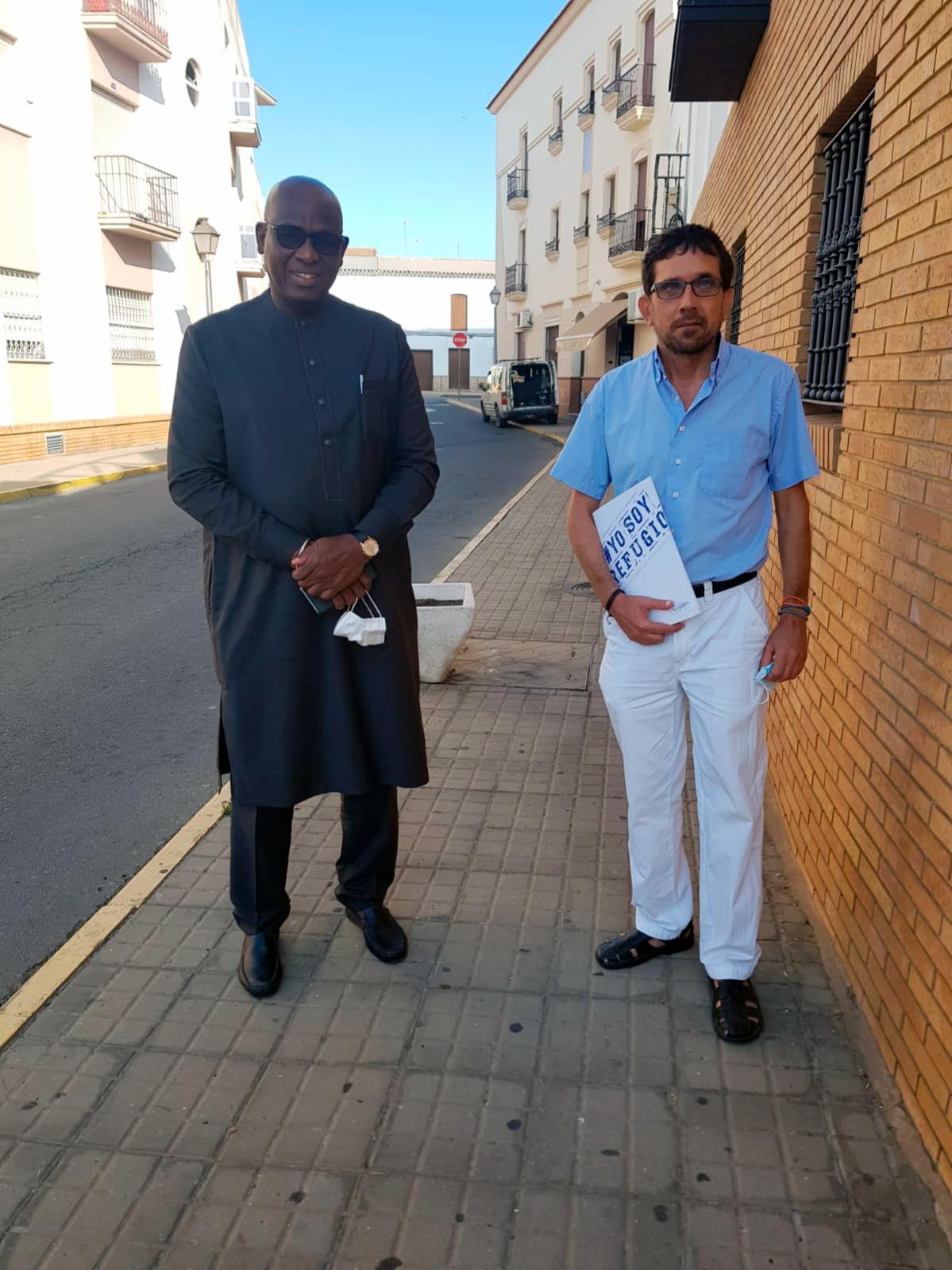 VisitaMinistroSenegal Cartaya Lepe agosto2021 01