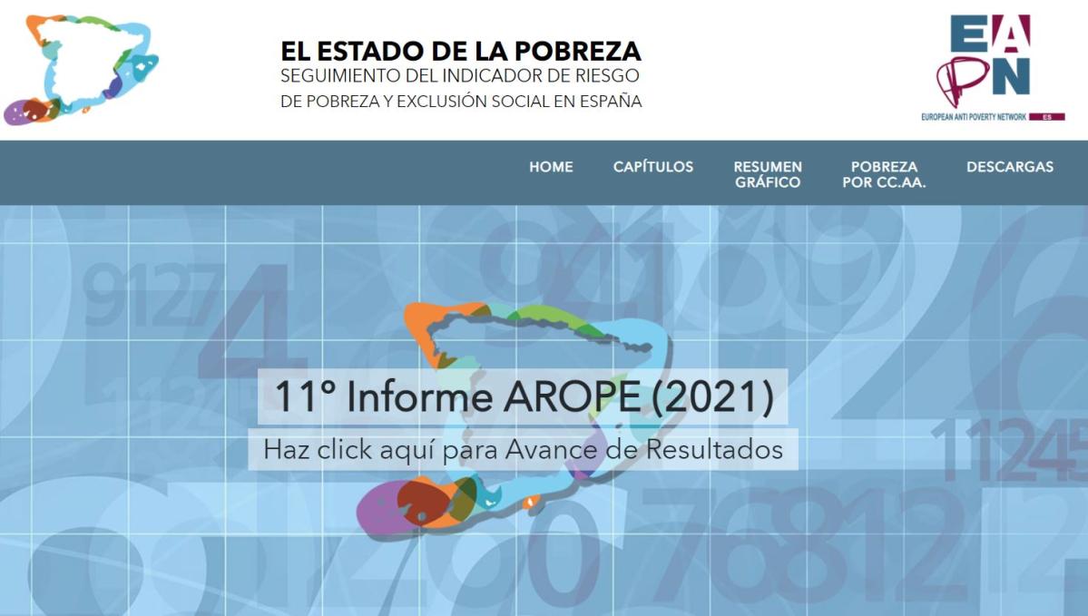 11 informe arope eapn covid19 pobreza españa