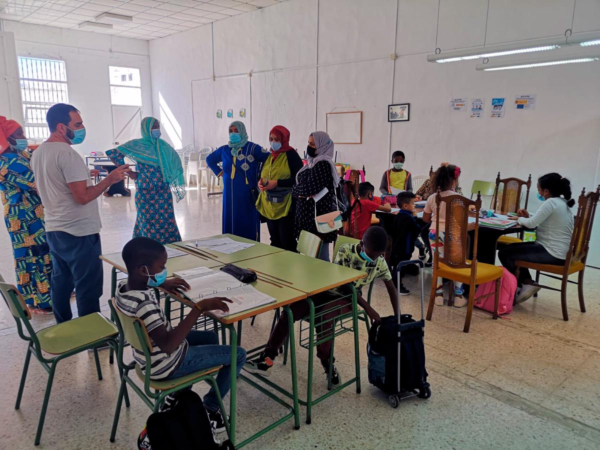 Lepe Reunión con familias