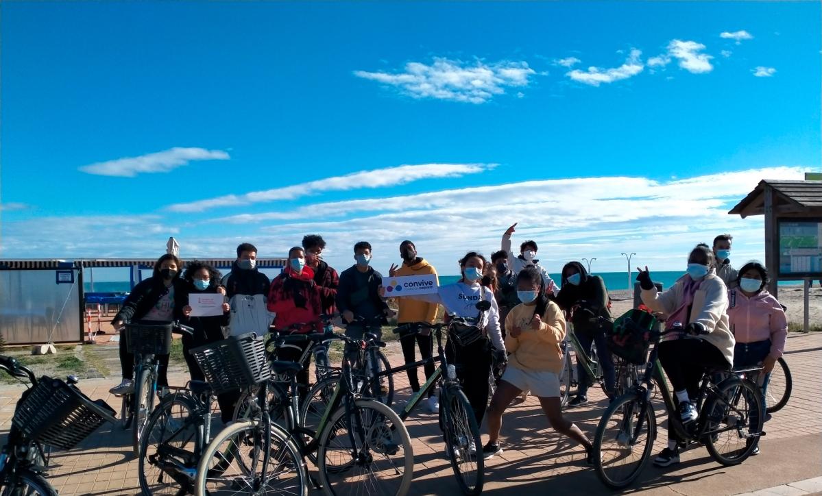 Valencia   dinamización IRPF  2021 Ocio grupo motor jóvenes  Bicis