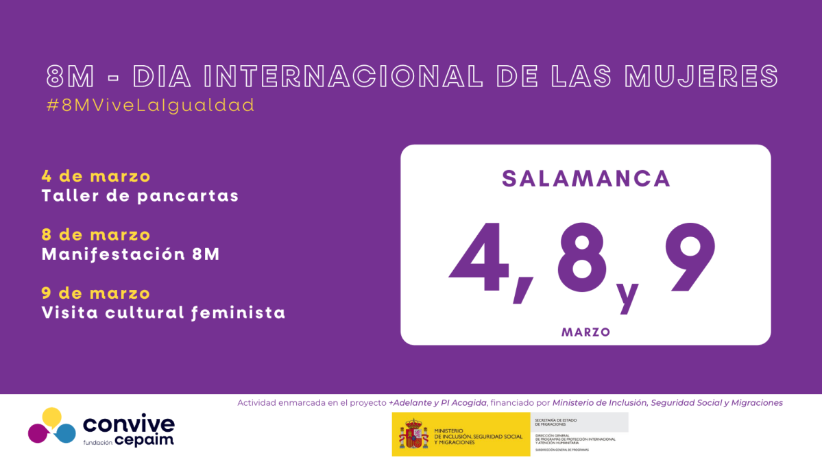Actividades Salamanca 8M