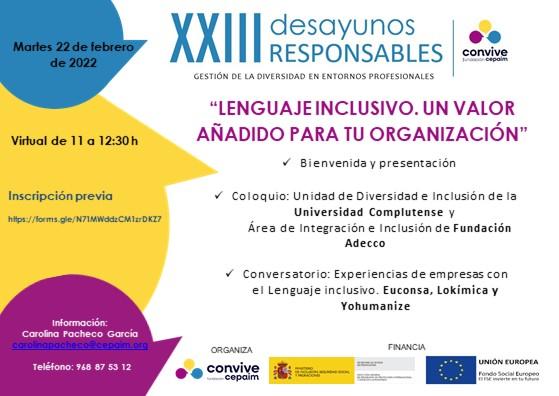 Cartel XXIII Desayuno Responsable (2)