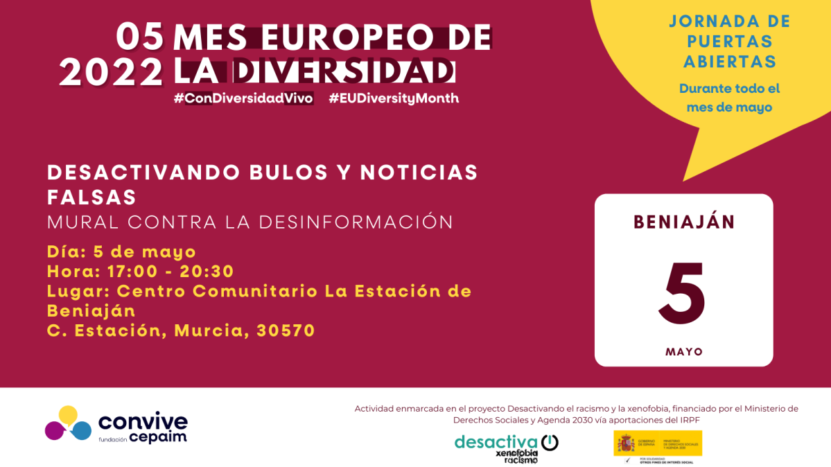 Actividad 5 de mayo desactiva beniajan