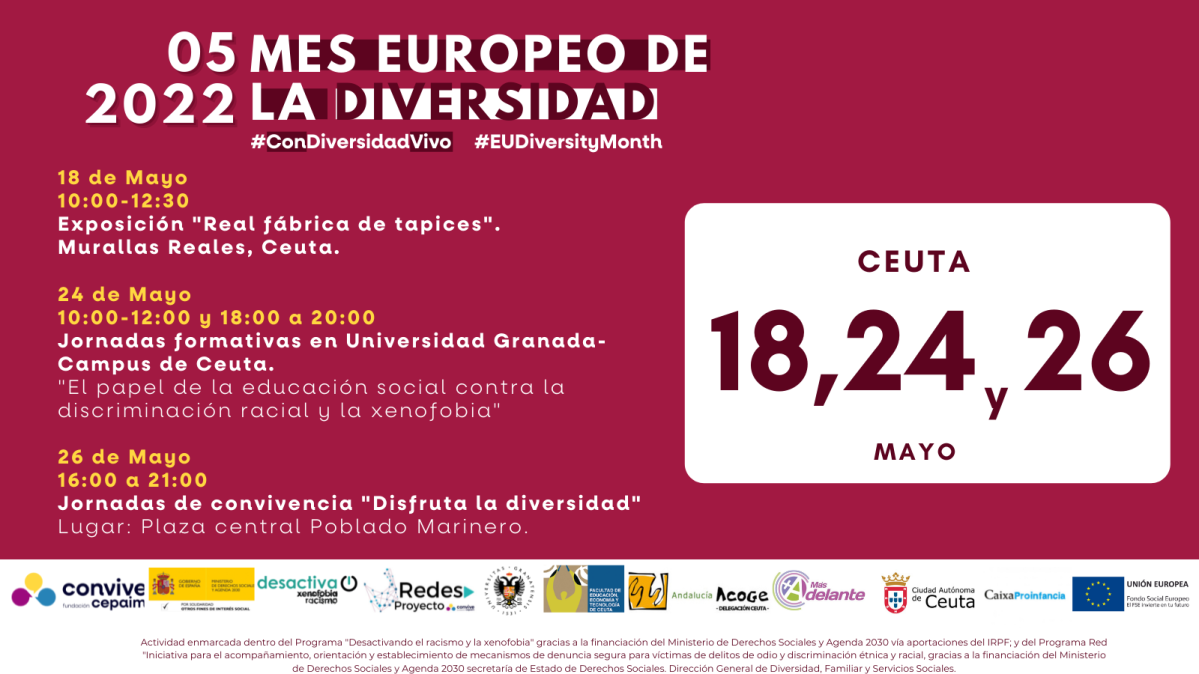 CEUTA Mes europeo de la diversidad (1)