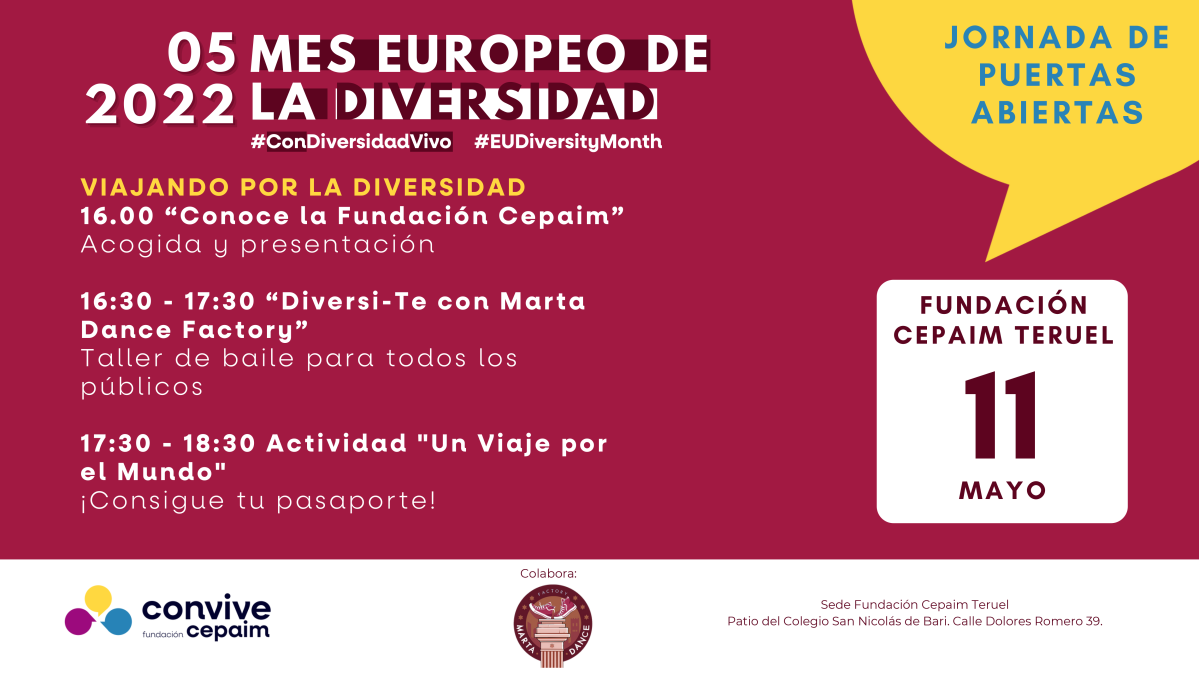 Cartel Jornada Puertas Abiertas Teruel