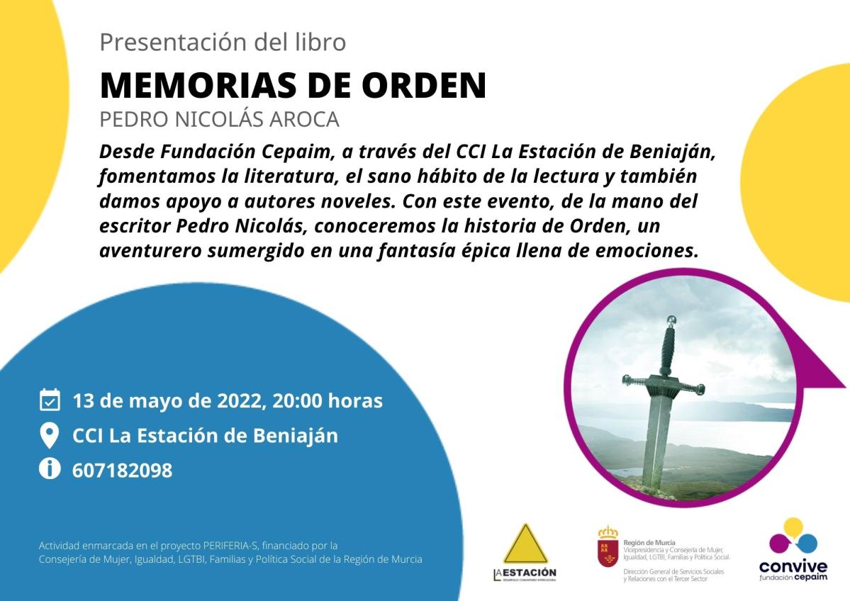 Memorias de Orden cartel