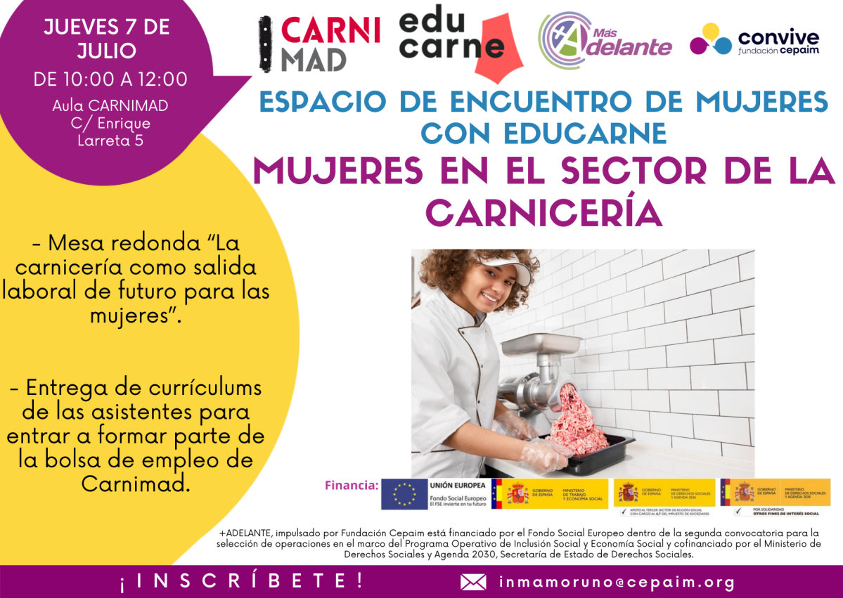 Cartel Mujeres carniceras (Educarne)
