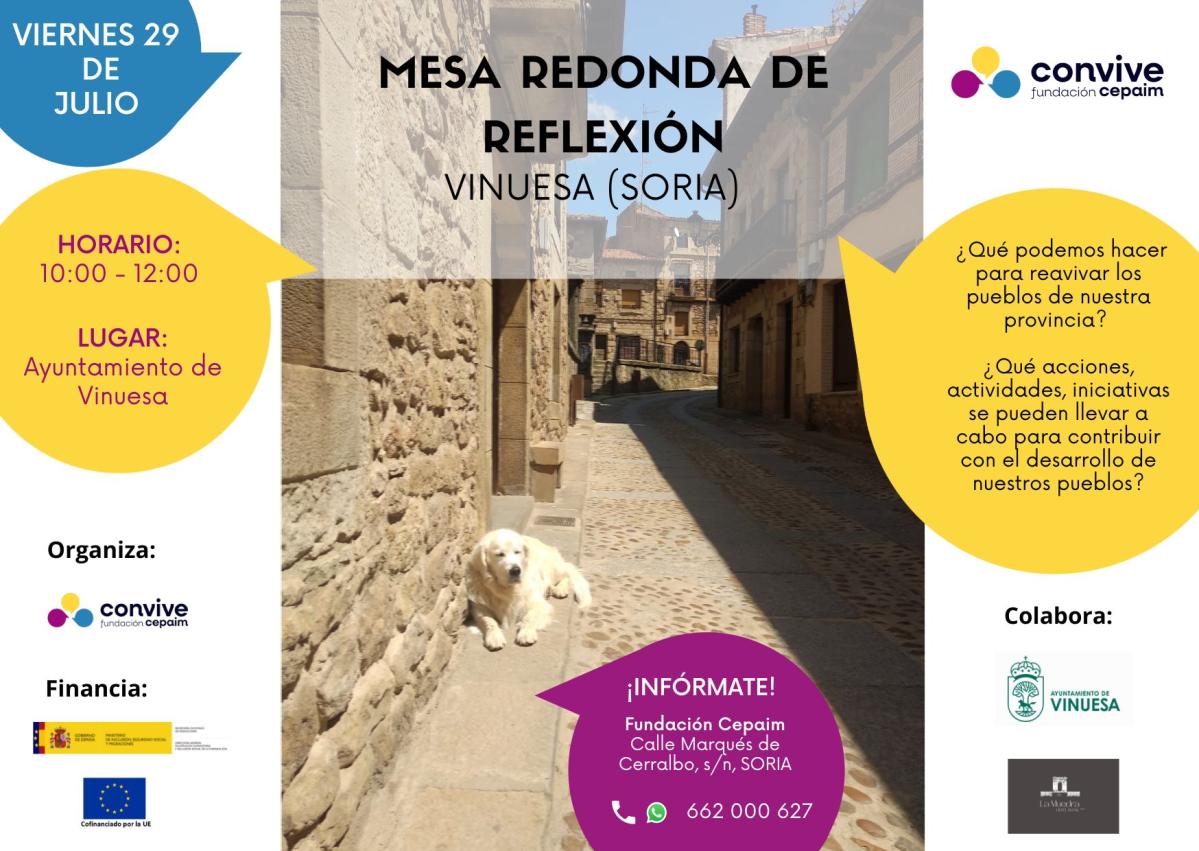 CARTEL MESA REDONDA