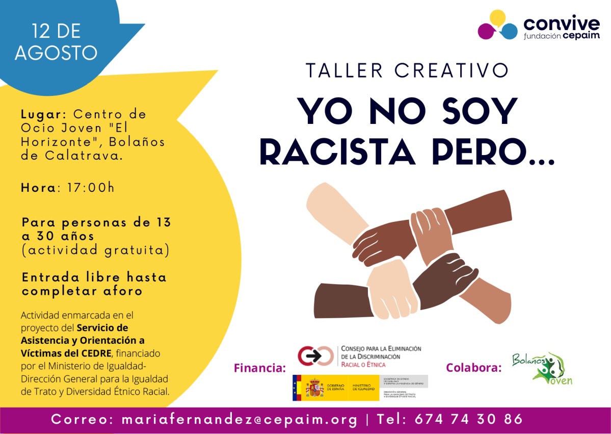 CARTEL YO NO SOY RACISTA PERO...