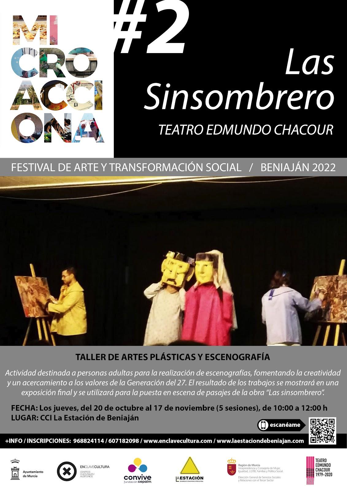CARTEL MICROACCIONA   2 LAS SINSOMBRERO