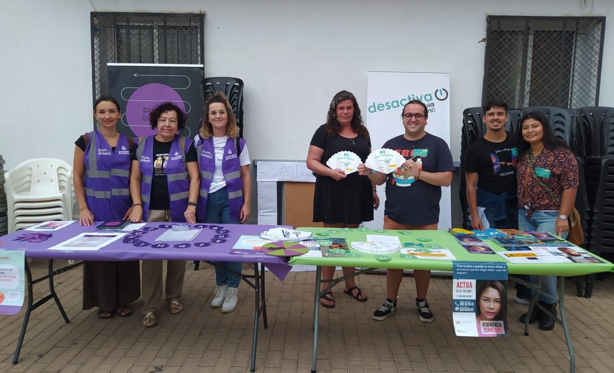 Puntos violeta y #0 discriminación