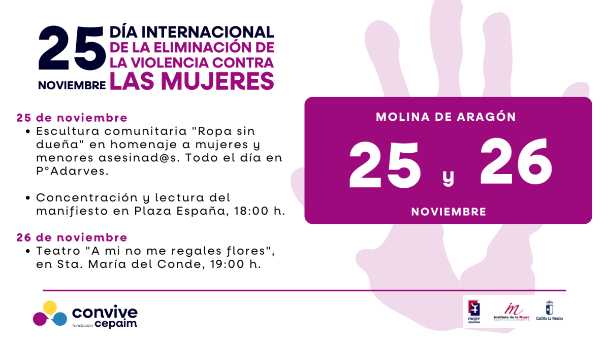 25N Actividades Molina de Aragón