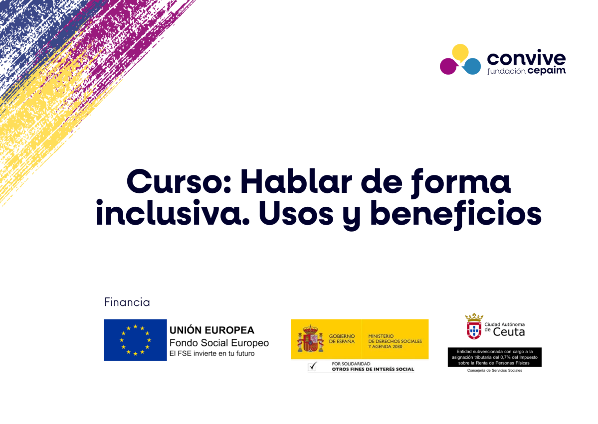 Curso Hablar de forma inclusiva. Usos y beneficios