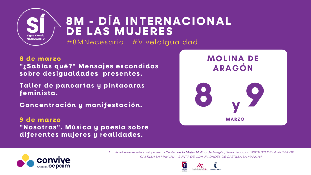 8M 2023 Molina de Aragón