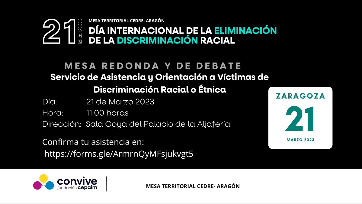 Cartel 21M zaragoza