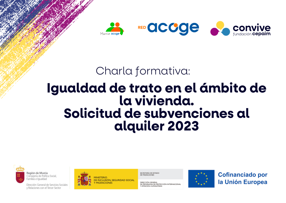 Charla vivienda Subvenciones 2023