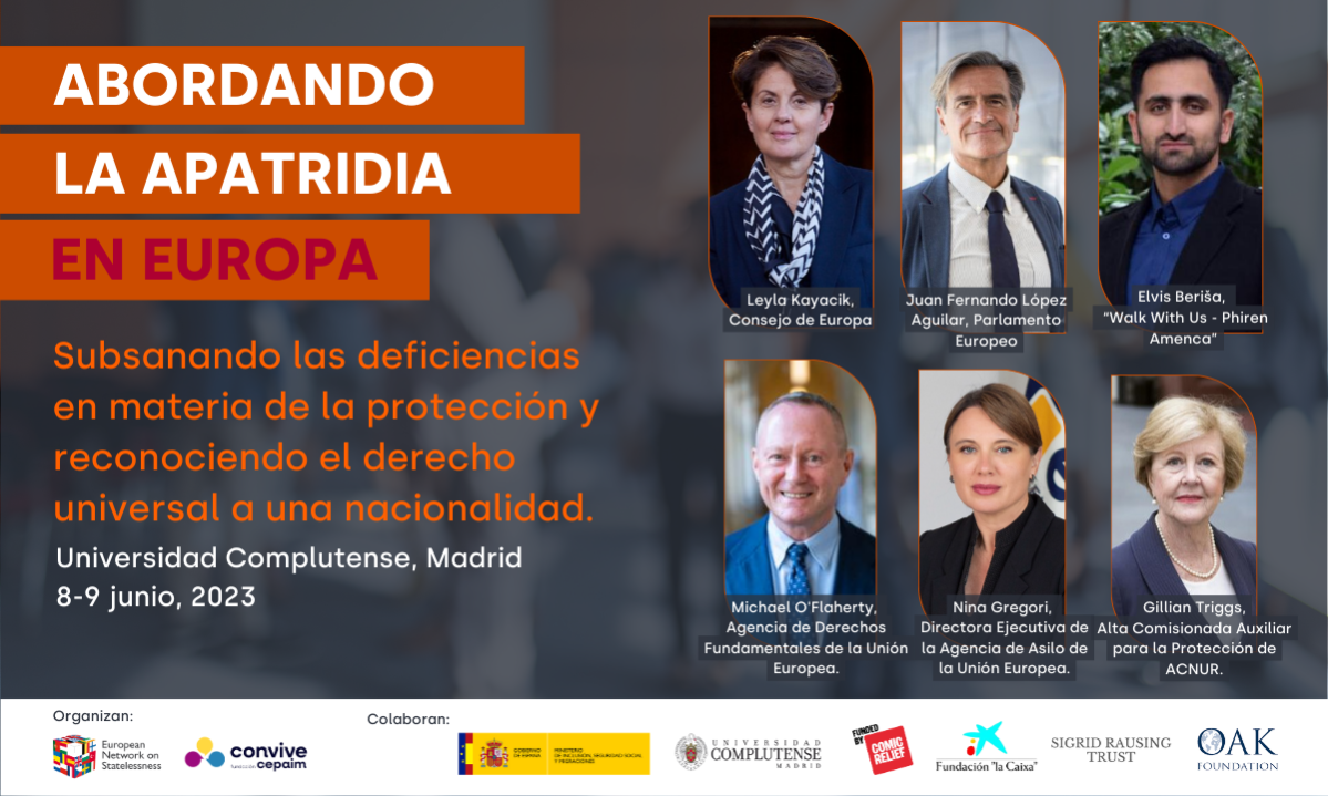 Speakers Conferencia ENS Cepaim con logos