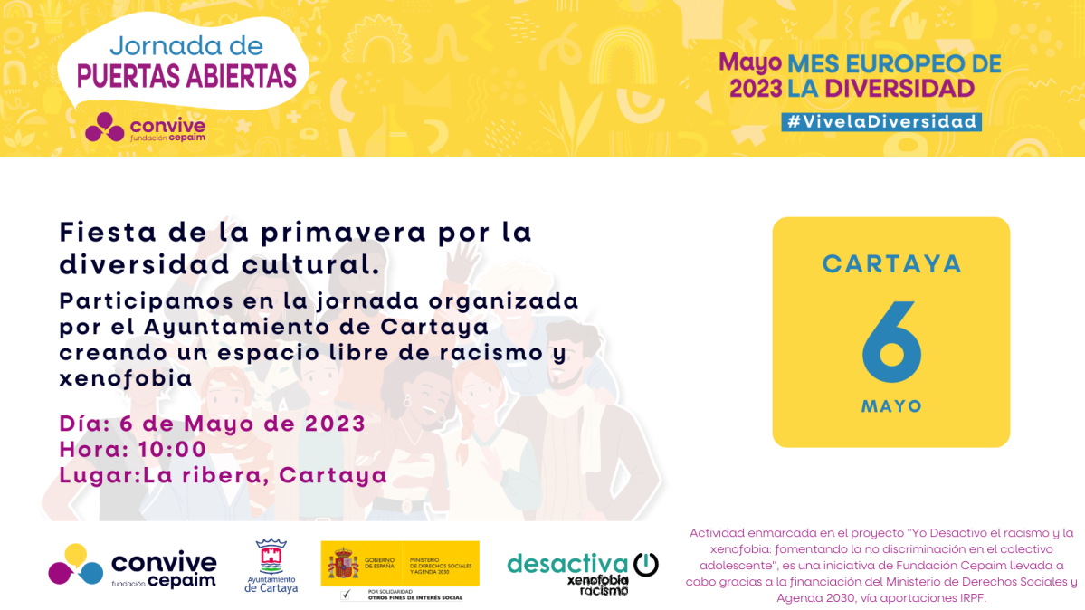 Cartel fiesta de la primavera