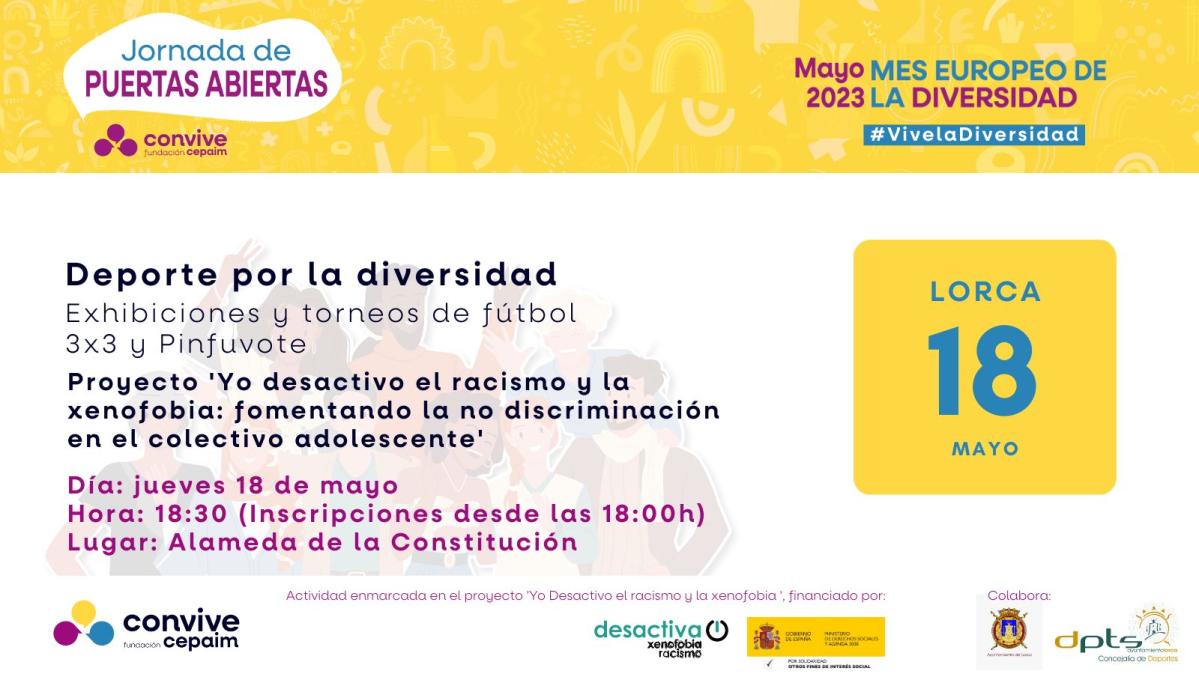 Deportes por la Diversidad. Mes de la Diversidad