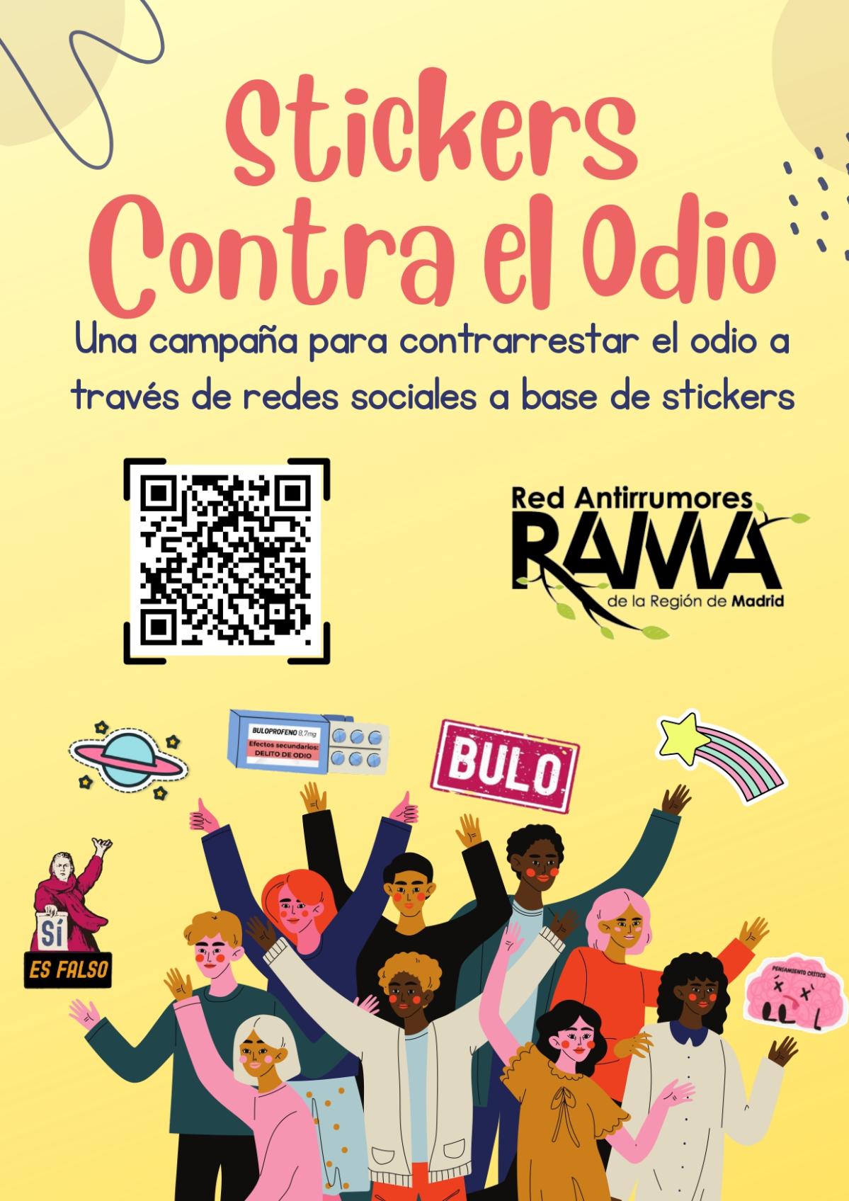 Imagen 1 Cartel Stickers contra el odio page 0001