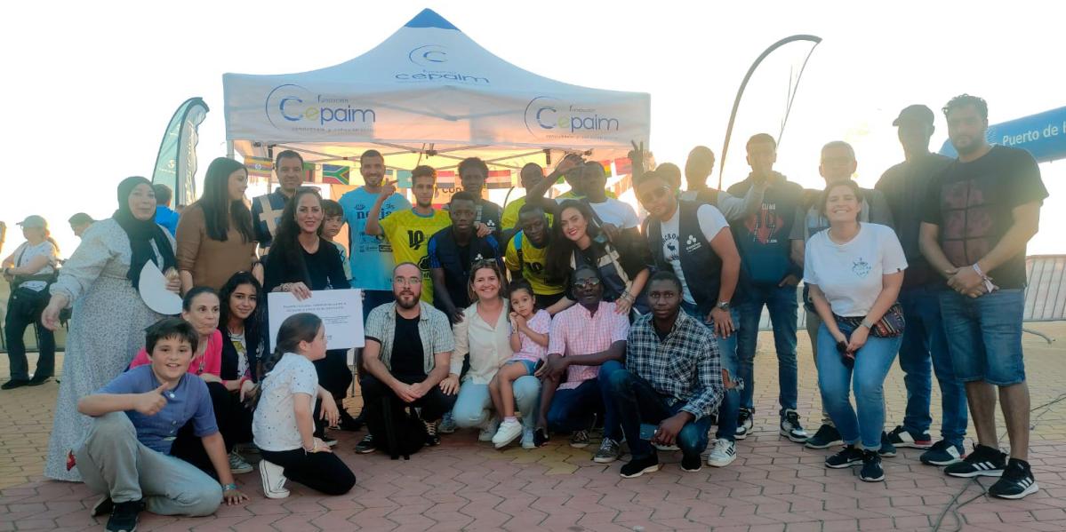 La carpa de Cepaim, un espacio de convivencia y dialogo intercultural 00