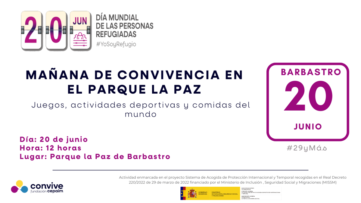 20 J CONVIVENCIA LA PAZ BARBASTRO