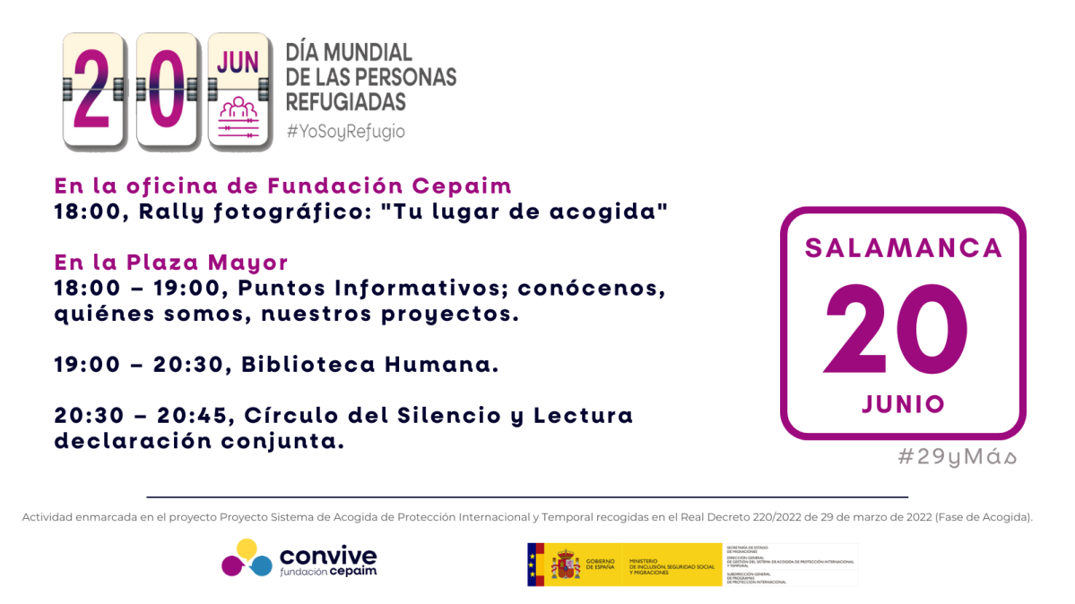 Cartel 20J Fase Acogida