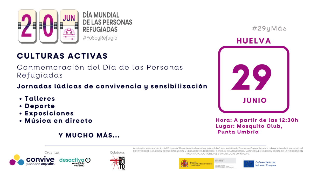 HUELVA CARTEL CULTURAL ACTIVAS 29J