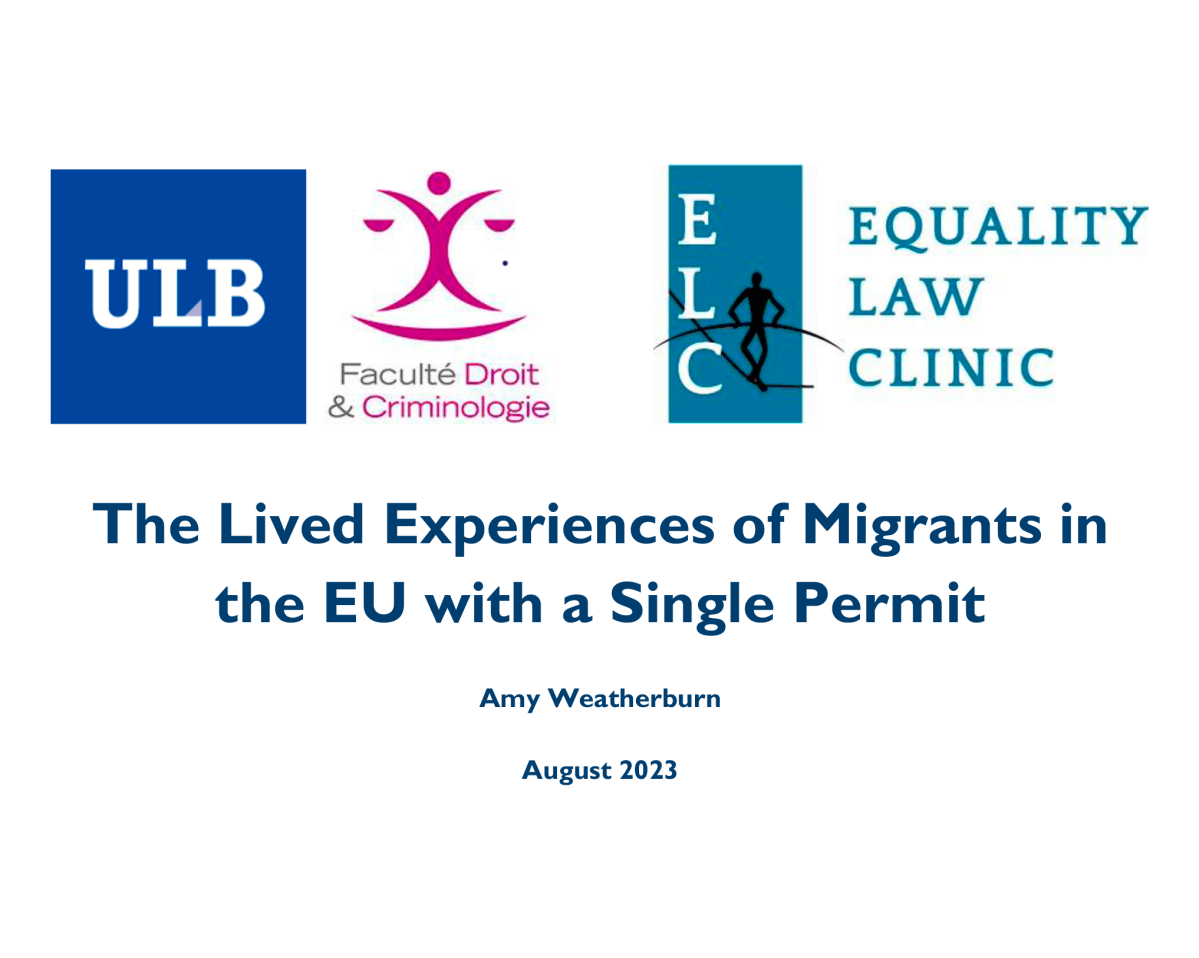 Lived experiences of migrant workers as Single permit holders in EU FINAL REPORT 1