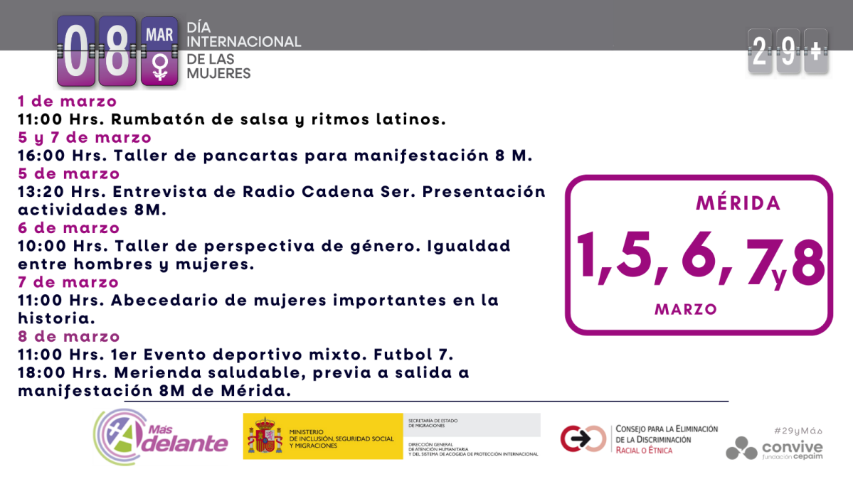 8M 2024 Mérida