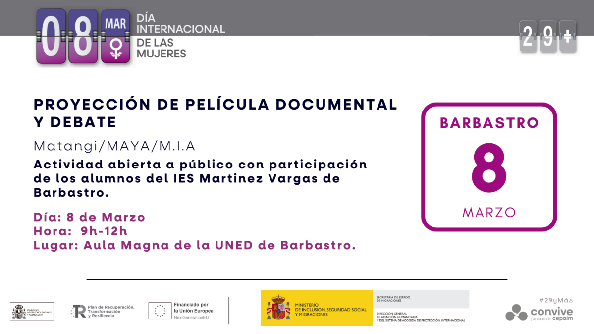 8M 2024 activdad barbastro