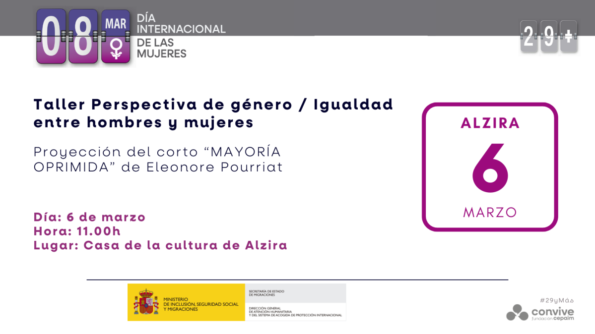 actividad 8M proyección corto Alzira